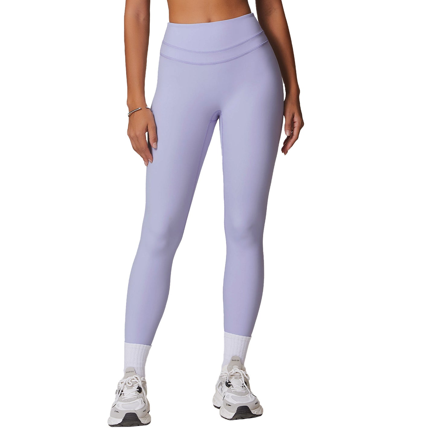 Ponçage serré taille haute legging de Yoga ventre contractant hanche soulever pantalon de Fitness