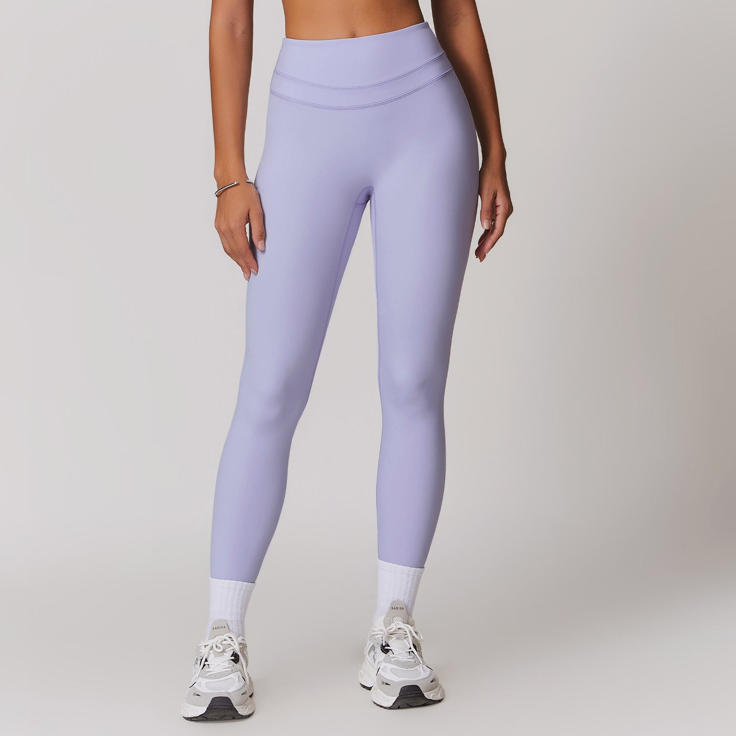 Ponçage serré taille haute legging de Yoga ventre contractant hanche soulever pantalon de Fitness